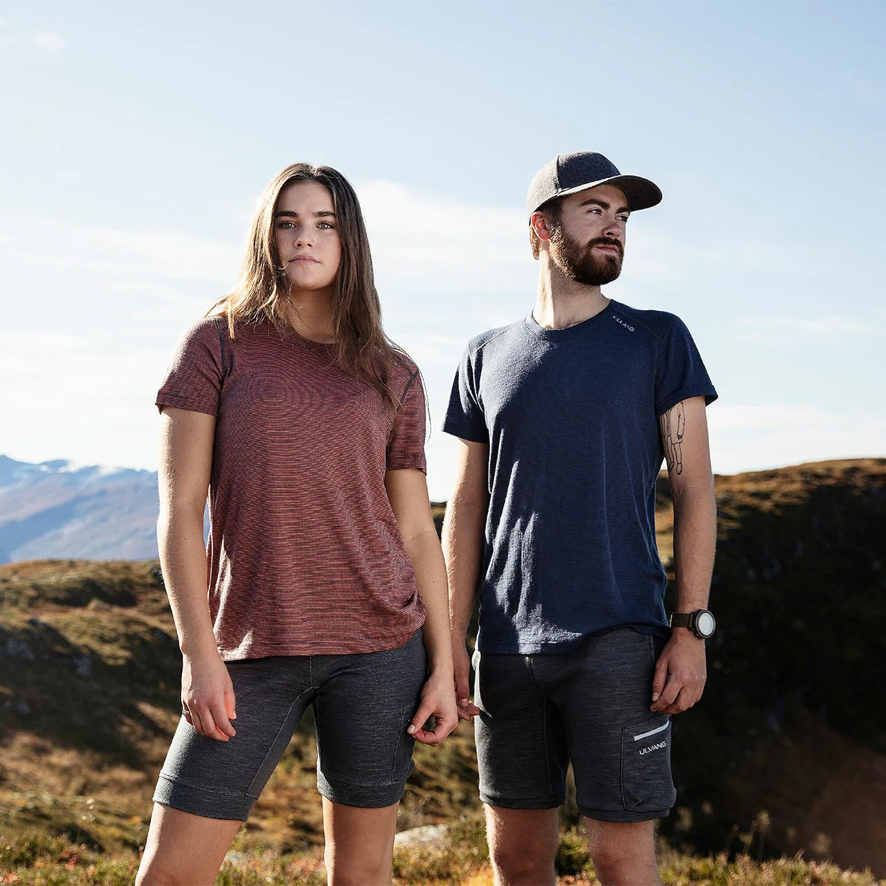 Ulvang Logo Caps Dark Grey Melange / Granite