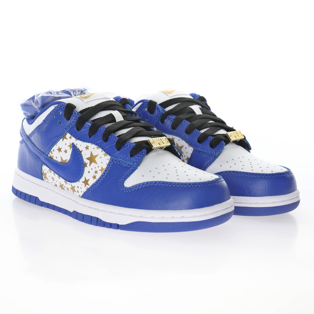 Nike SB Dunk Low Supreme Stars Hyper Royal