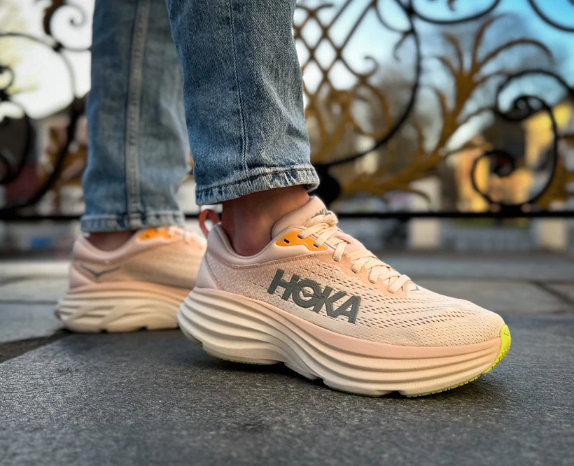 Hoka W BONDI 8 Cream / Vanilla