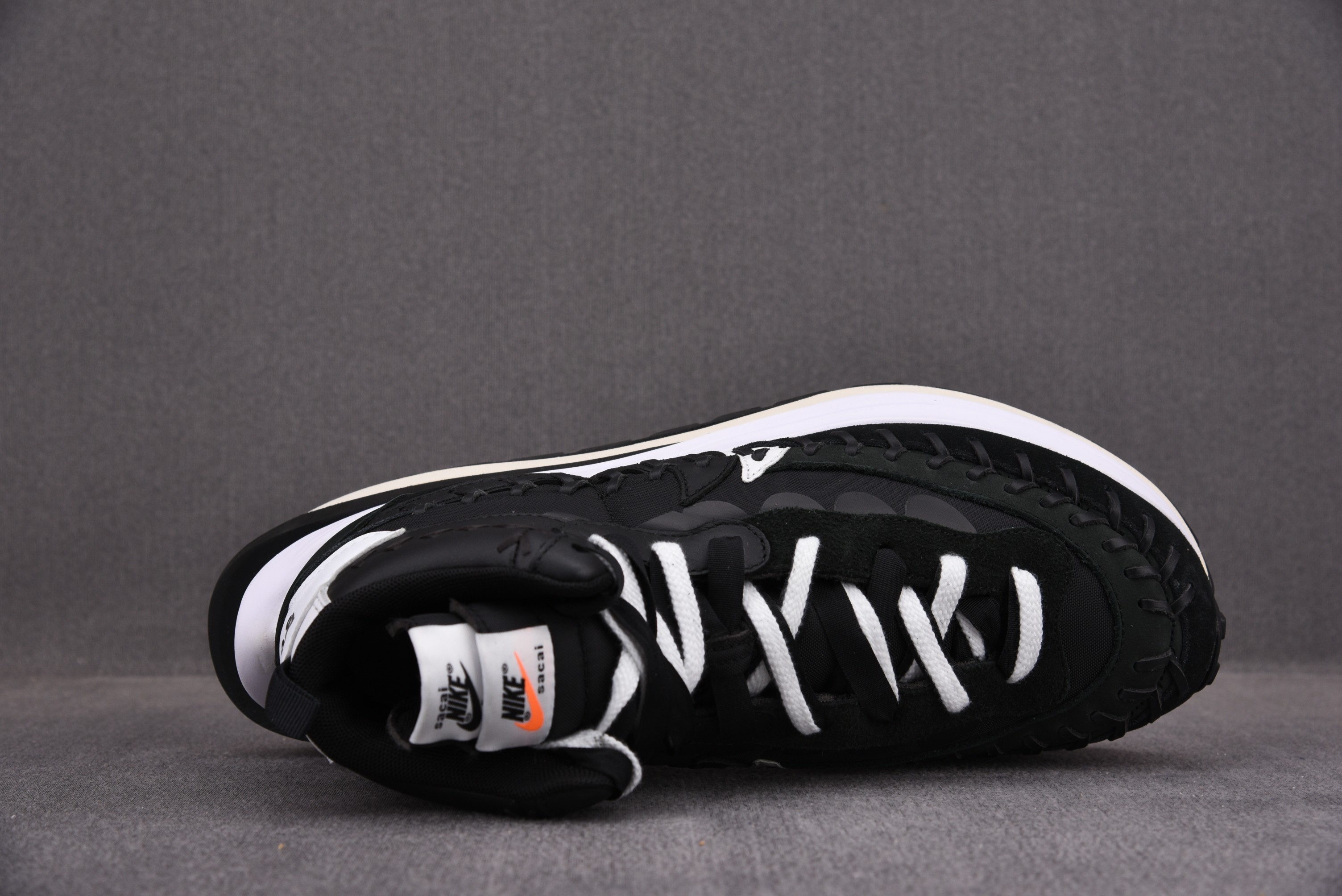 Nike Vaporwaffle sacai Jean Paul Gaultier Black White