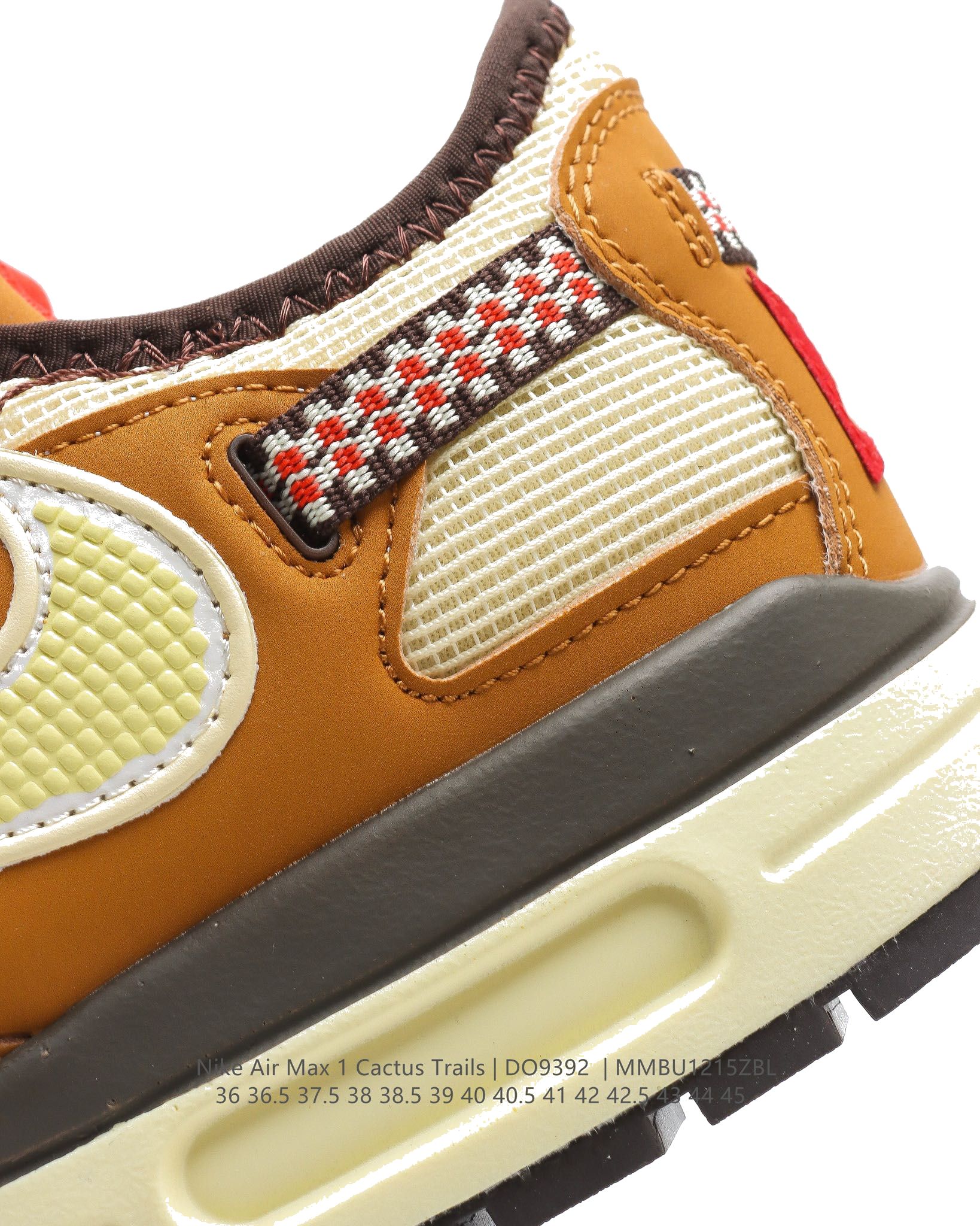 Travis Scott x Nike Air Max 1WheatLemon DO9392-700 Dames & Heren Schoenen-1