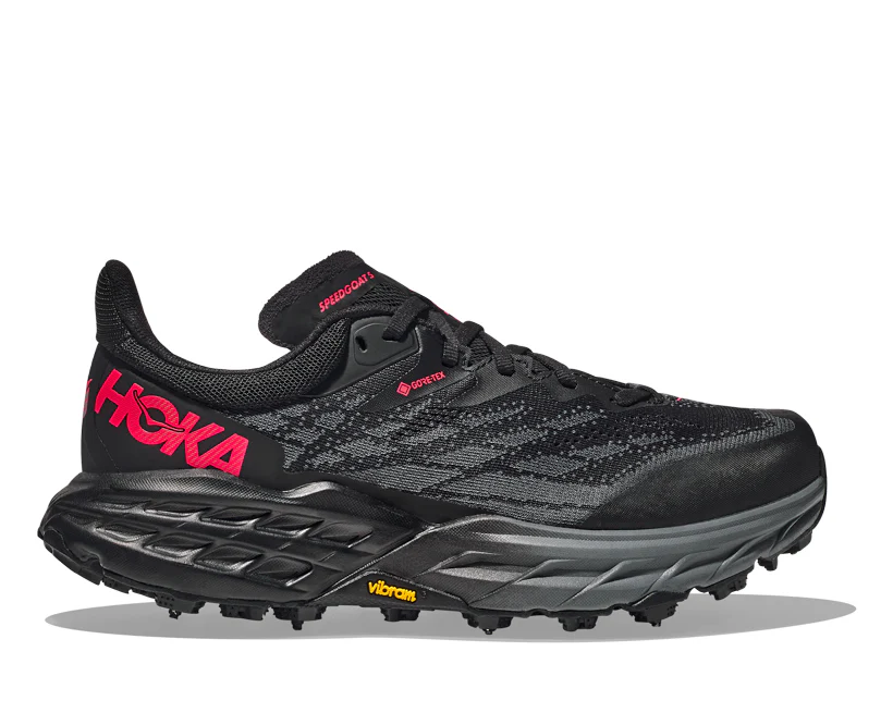 Hoka W SPEEDGOAT 5 GTX SPIKE Black/Black
