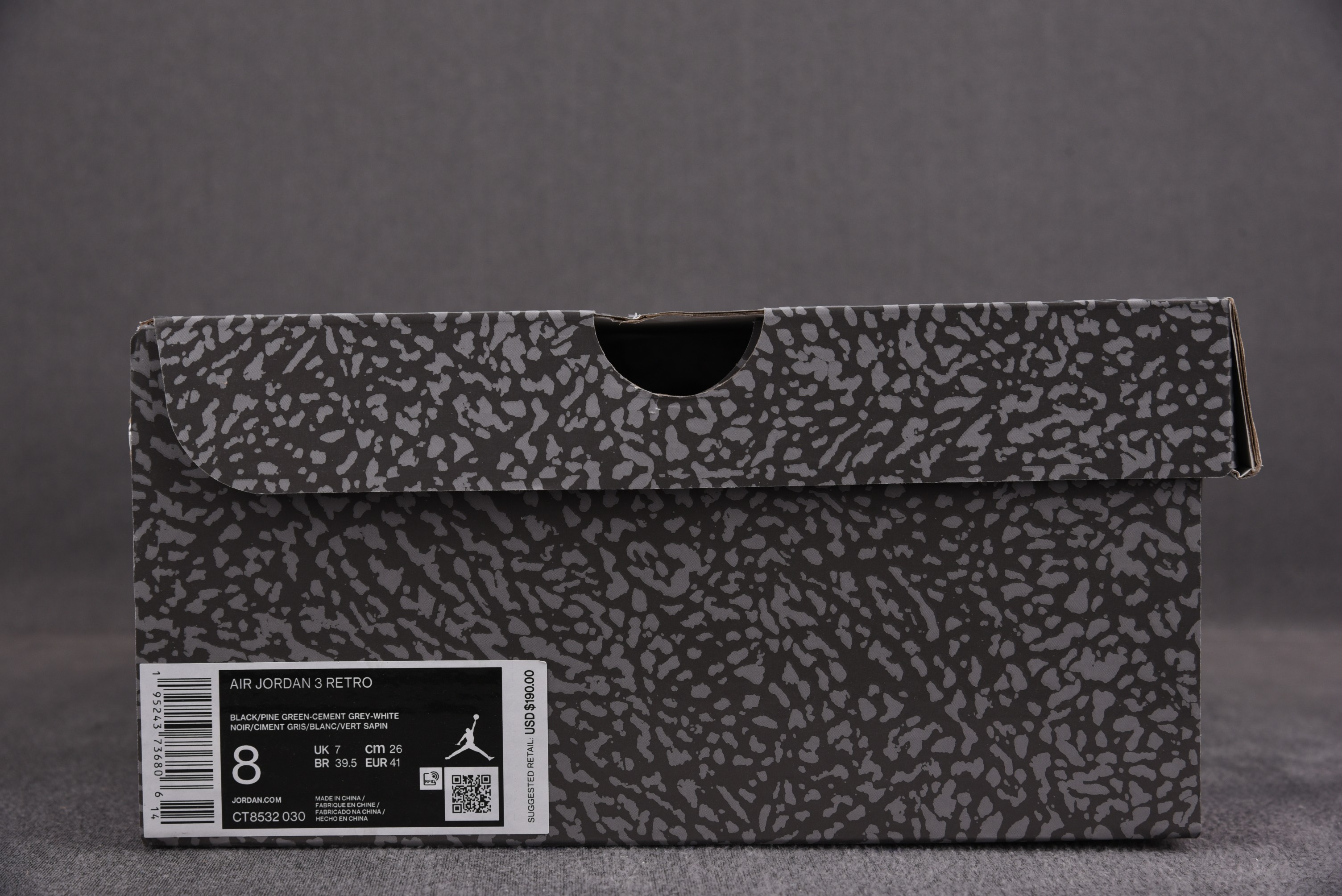 Jordan 3 Retro Pine Green