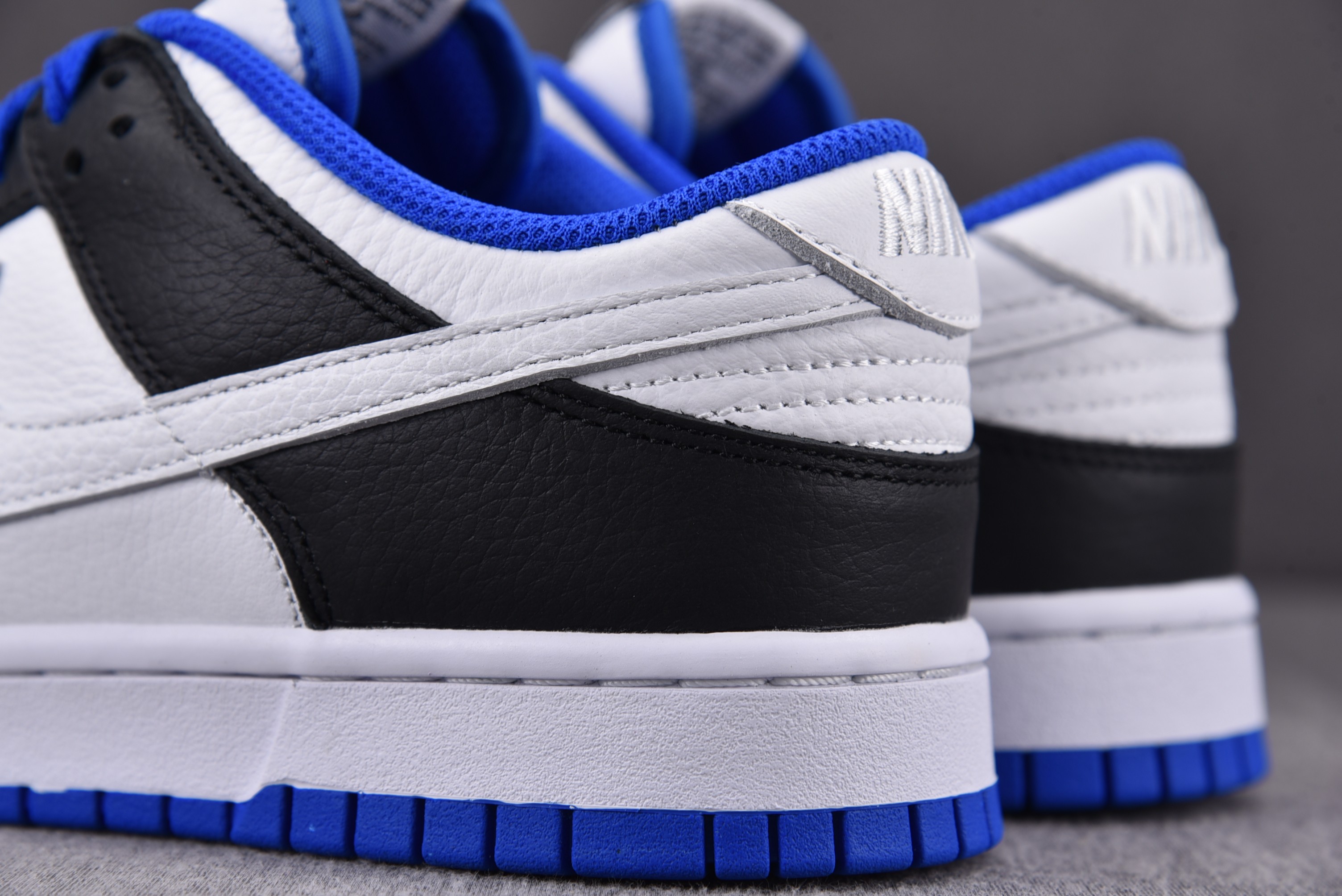 Nike Dunk Low White Black Royal