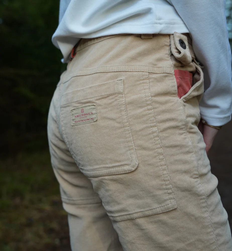 Amundsen Sports Fjordcord Slacks Womens Desert