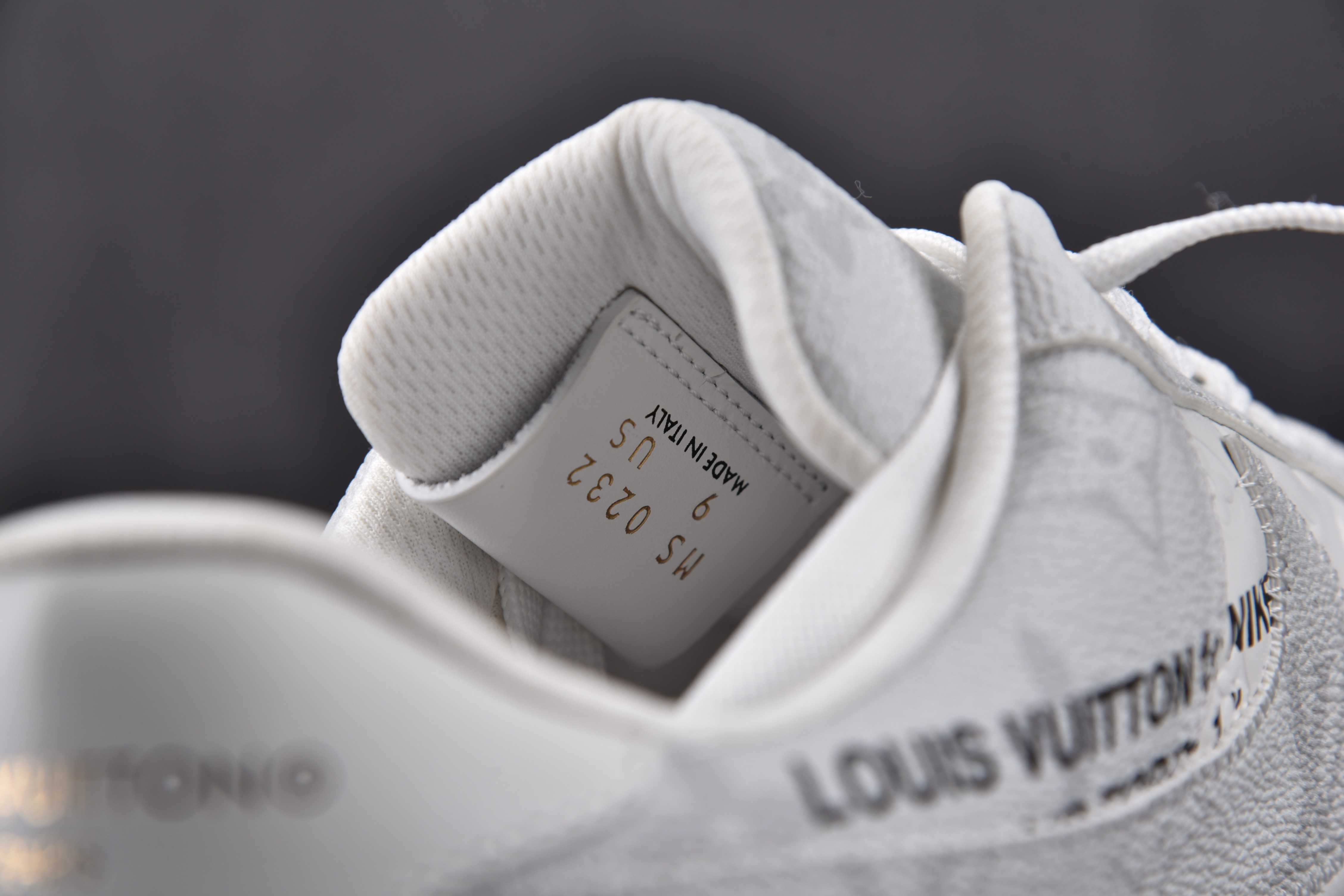 Nike Air Force 1 Low Louis Vuitton Royal Gray White (Be careful about the size!!)