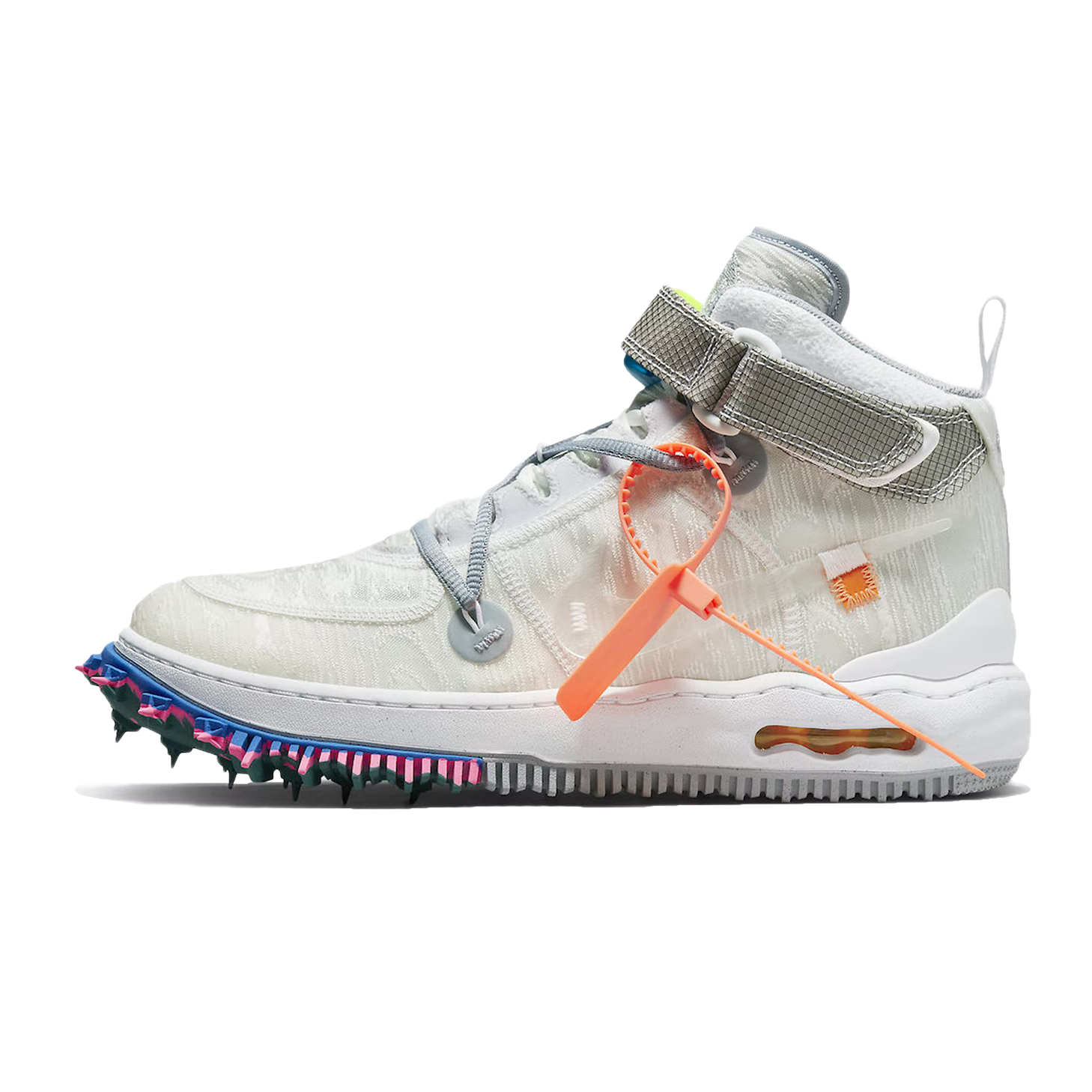 ™ X NIKE AIR FORCE 1 MID: WHITE