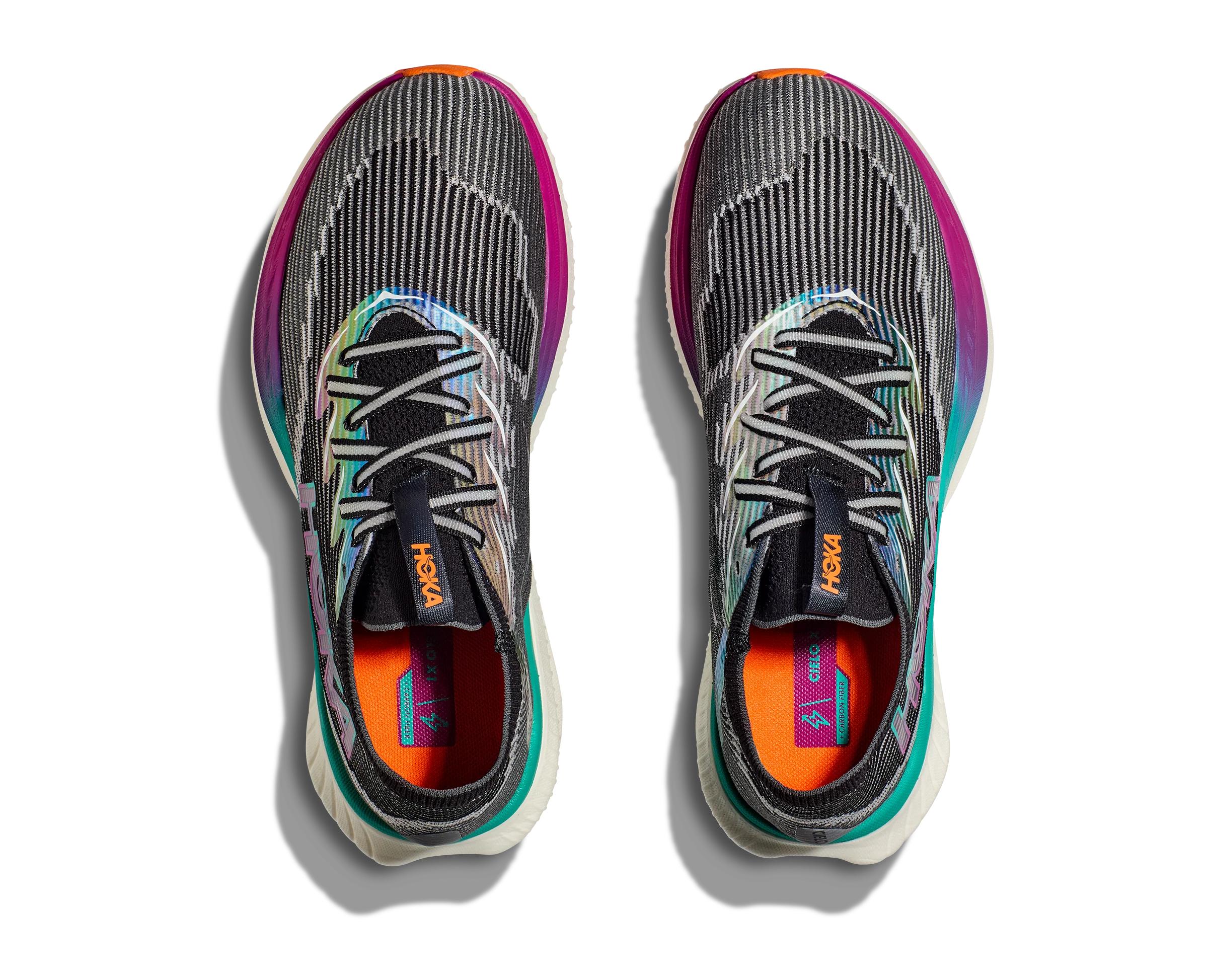 Hoka U CIELO X1 Black / Electric Aqua