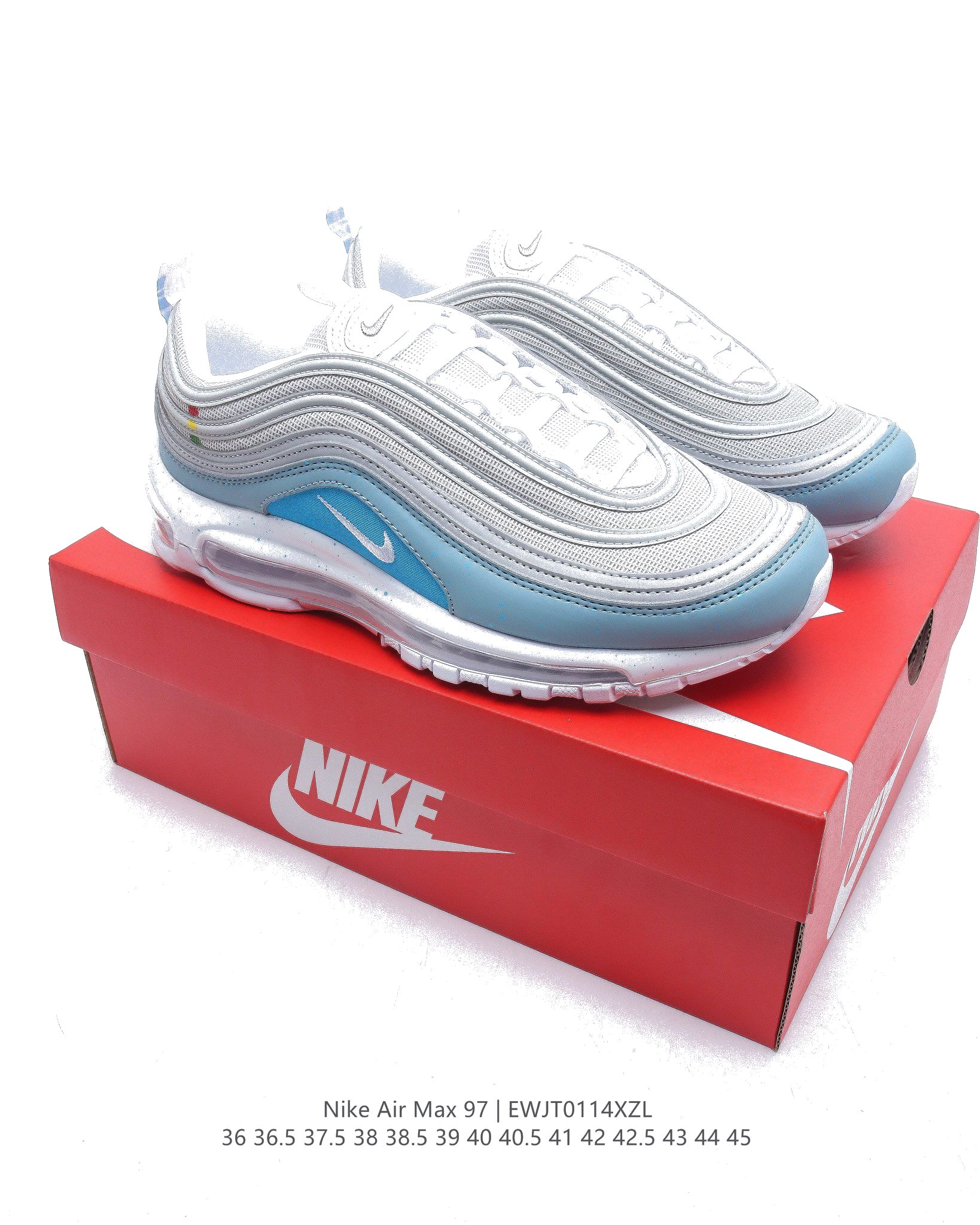 Nike Air Max 97 921826-101 Dames & Heren Schoenen