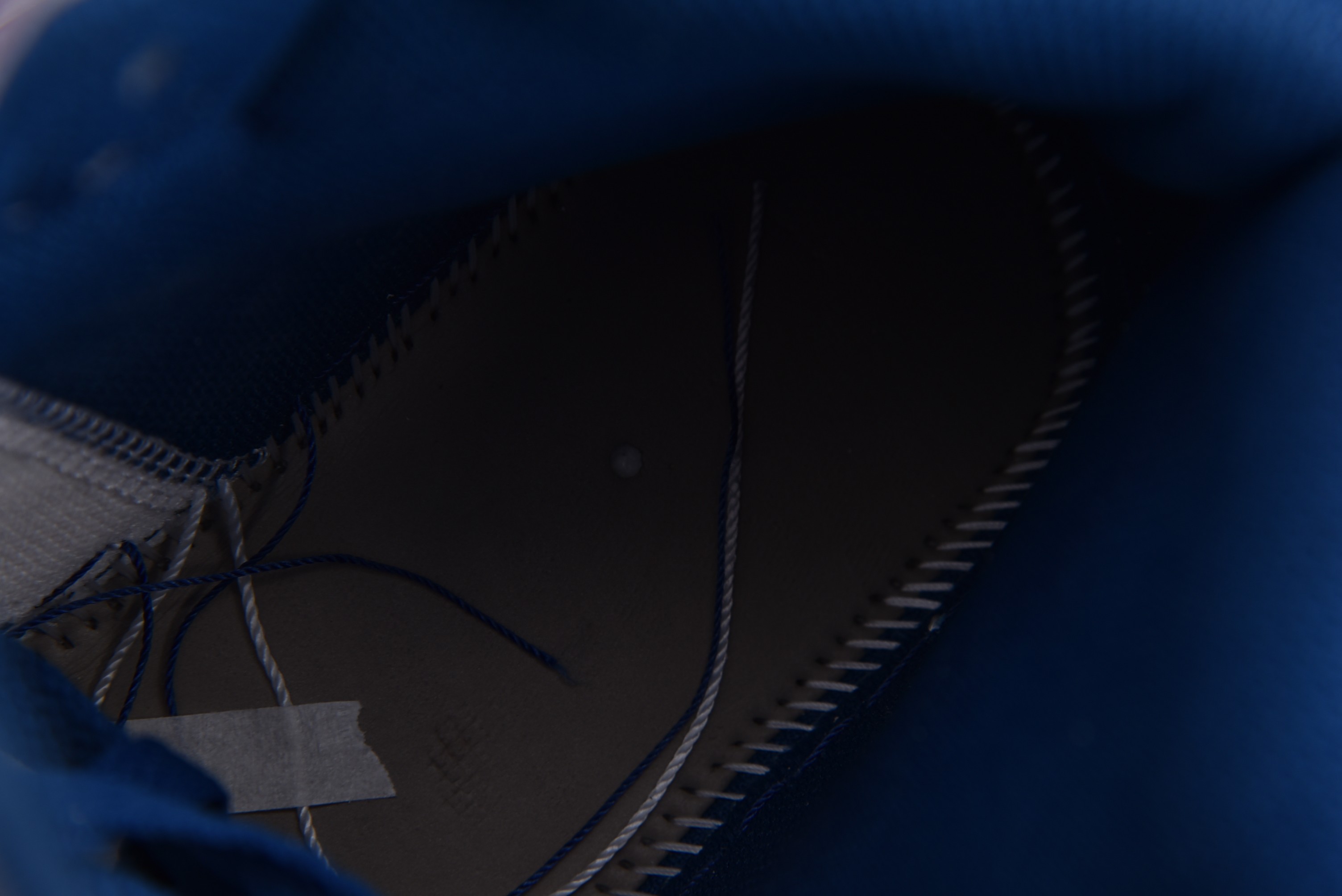 Jordan 1 Mid French Blue Fire Red