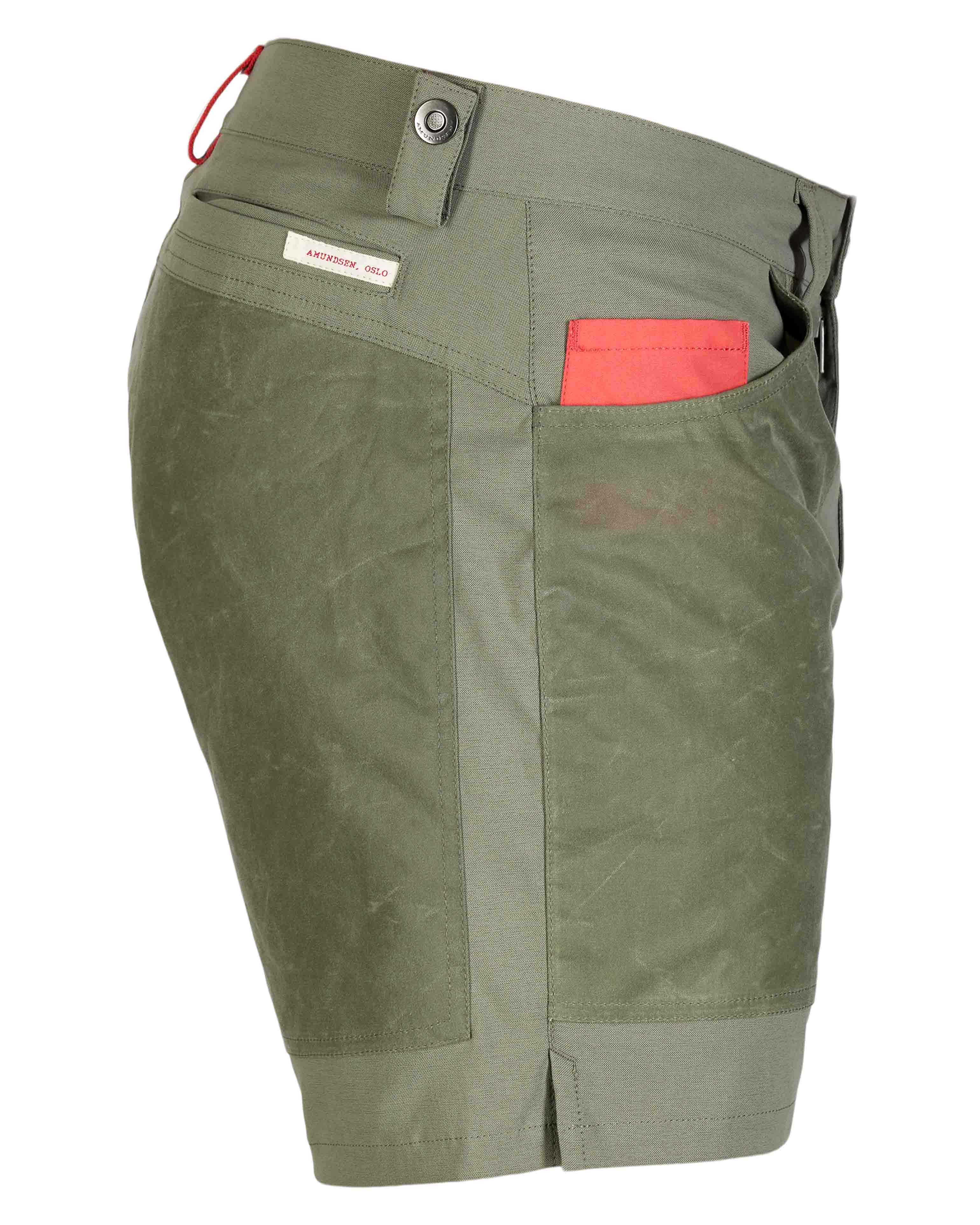 Amundsen Sports 7Incher Field Shorts Mens Blue Surf/Olive Ash