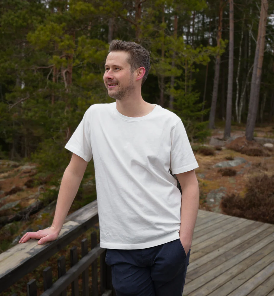 Amundsen Sports Oslo Tee Mens White