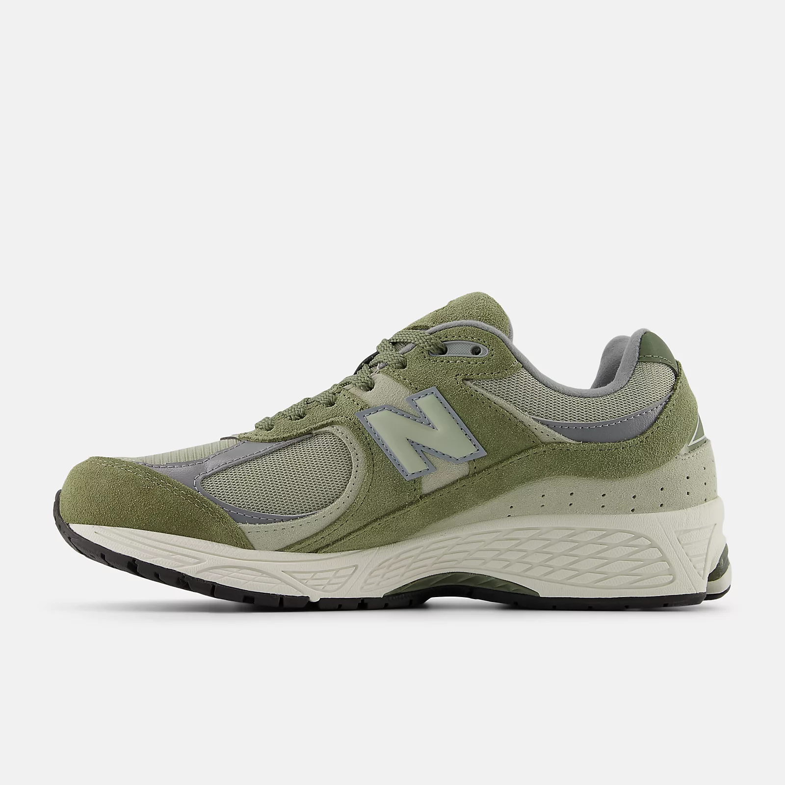 New Balance 2002R Running Shoes -  Men's/Women's-Dark Olivine with Olivine and Slate Grey