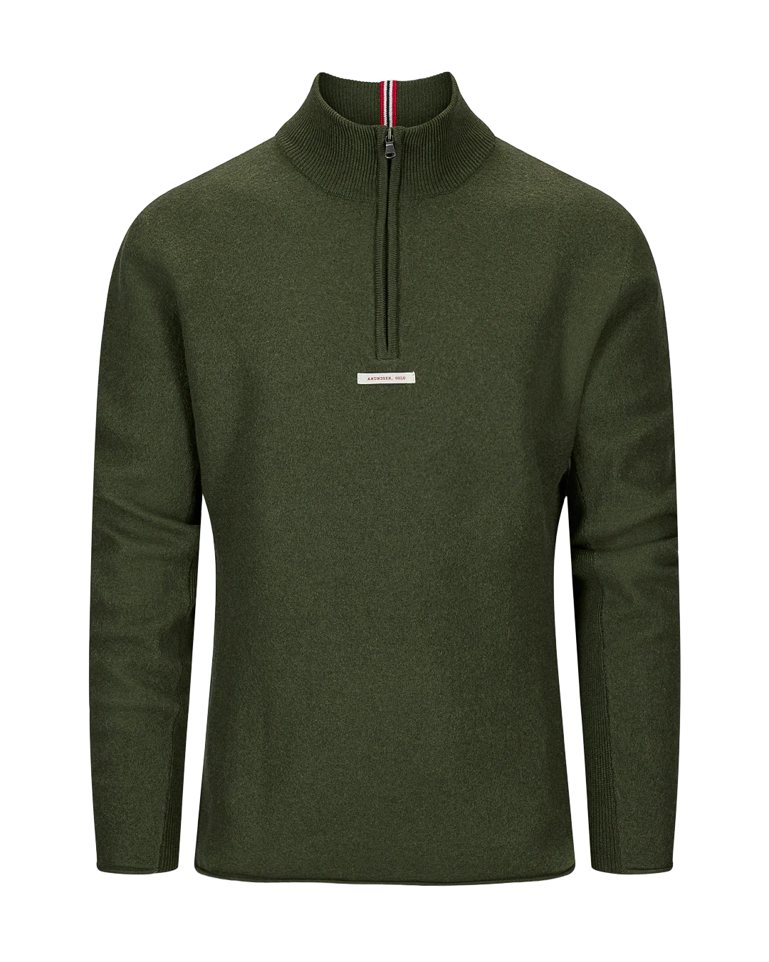 Amundsen Sports Boiled Half Zip Mens Earth
