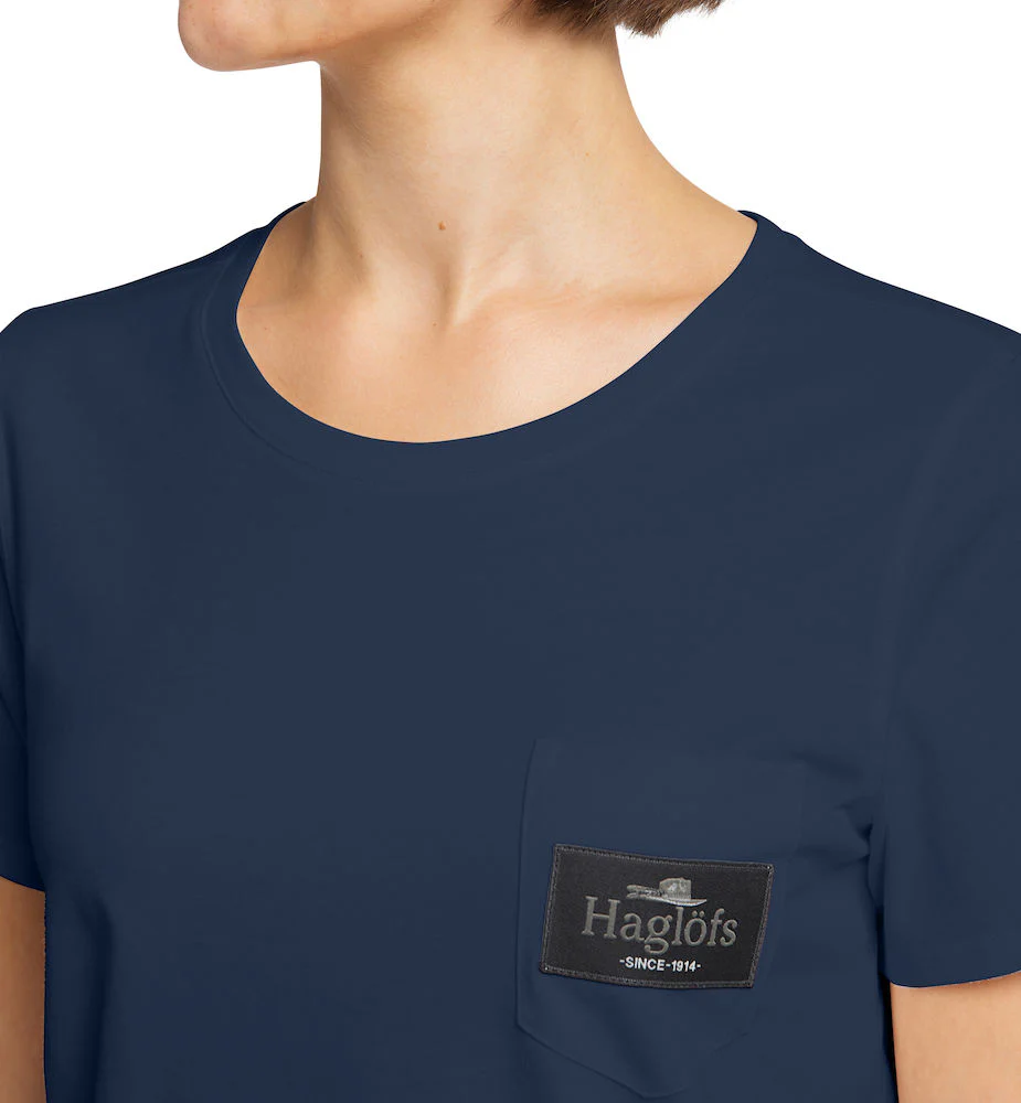 Haglöfs Mirth Tee Women Tarn Blue