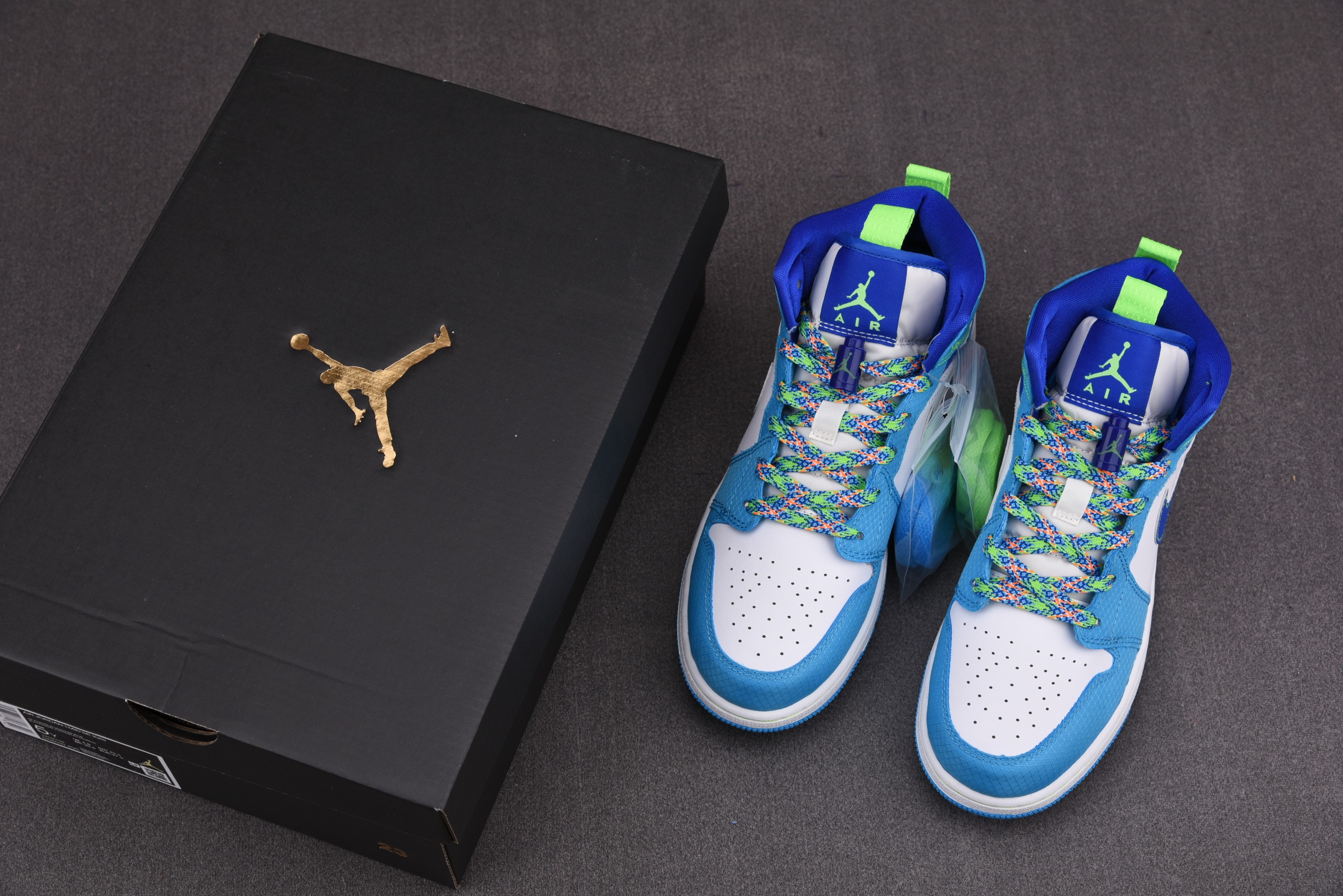 Jordan 1 Mid Sprite Blue (GS)