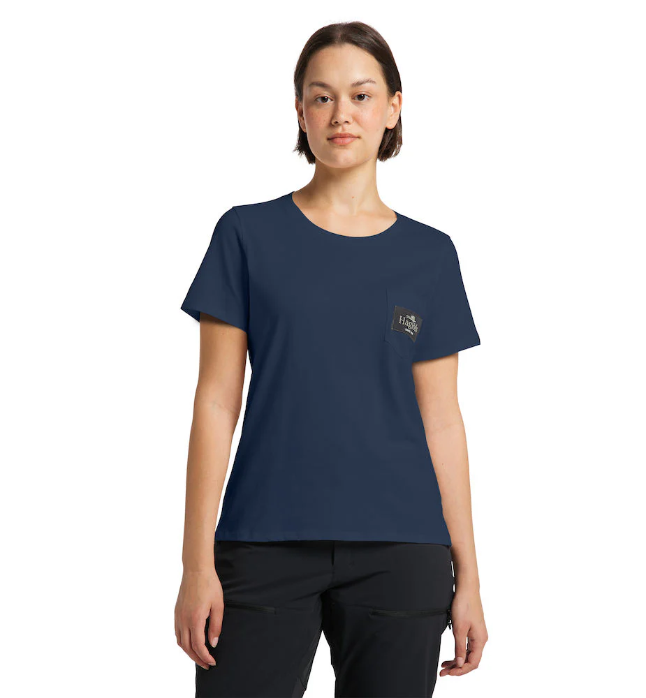 Haglöfs Mirth Tee Women Tarn Blue