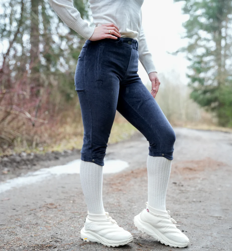 Amundsen Sports Concord Slim Knickerbockers Womens Faded Navy