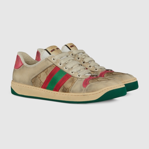 GUCCI Women's Screener leather sneaker