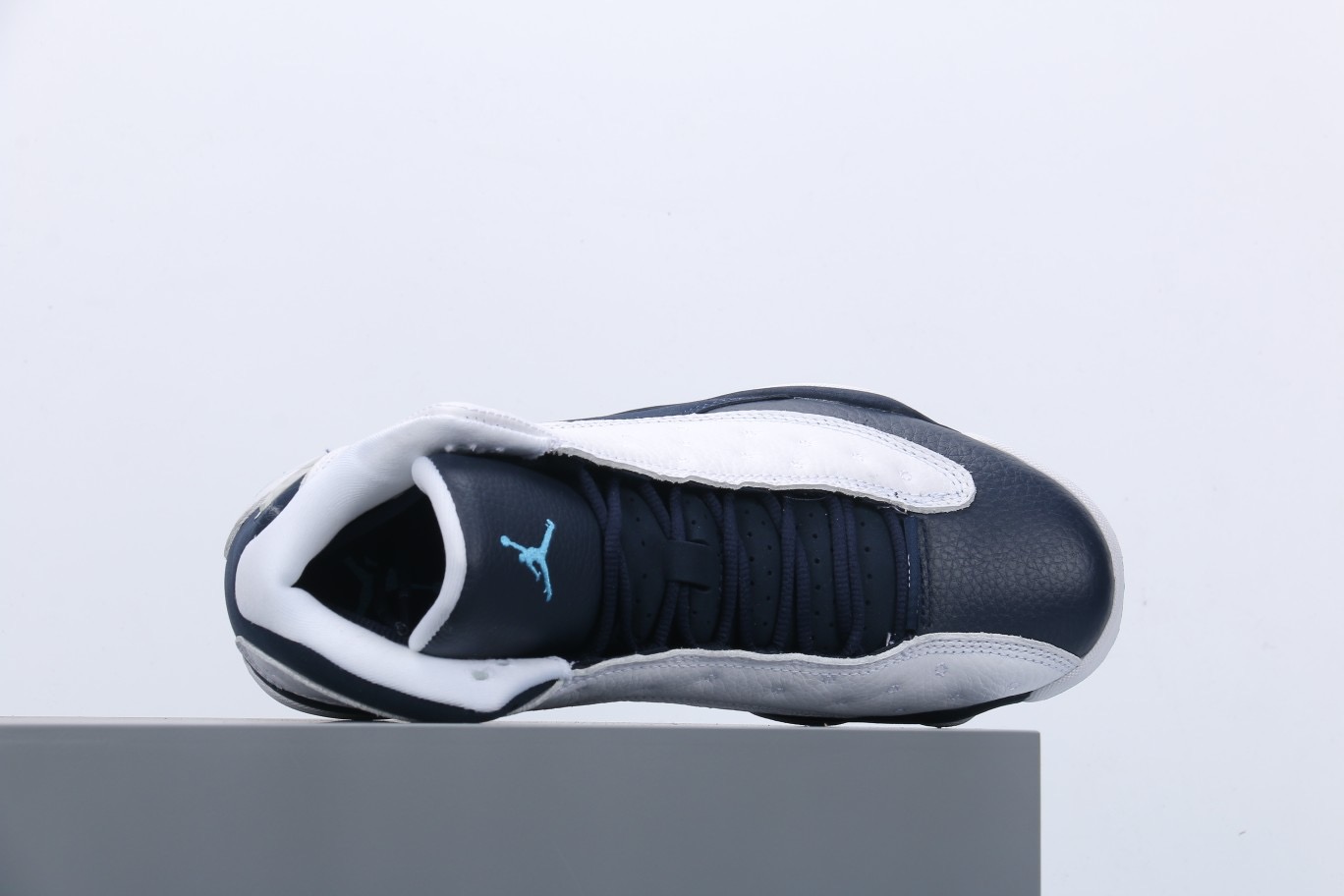 Jordan 13 Retro Obsidian Powder Blue White