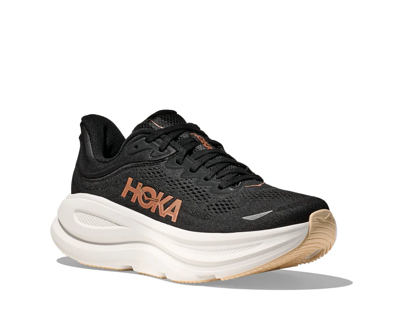 Hoka W BONDI 9 Black / Rose Gold