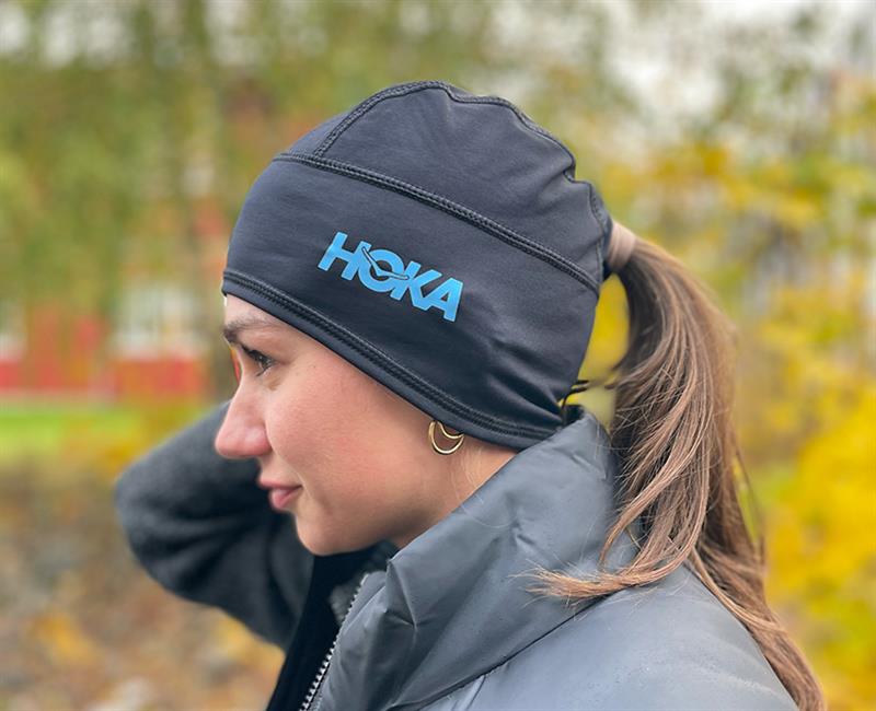 Hoka U RUN FLEECE BEANIE Black