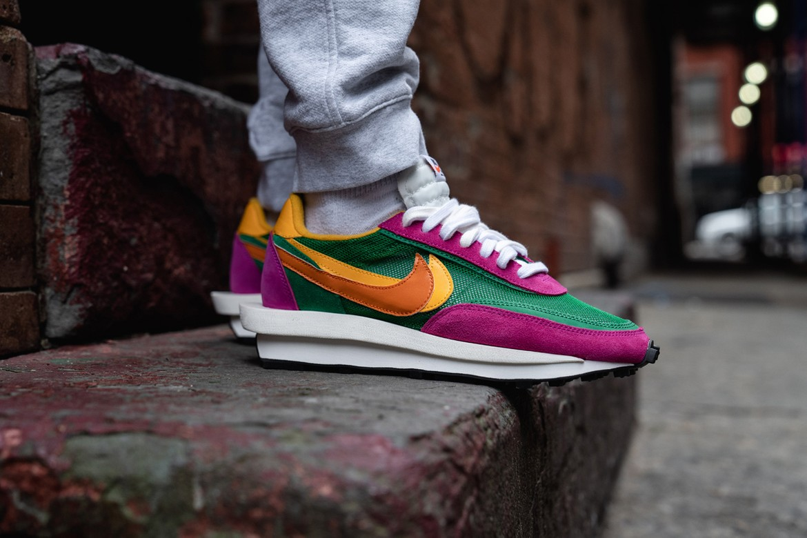 Nike LD Waffle Sacai Green Purple