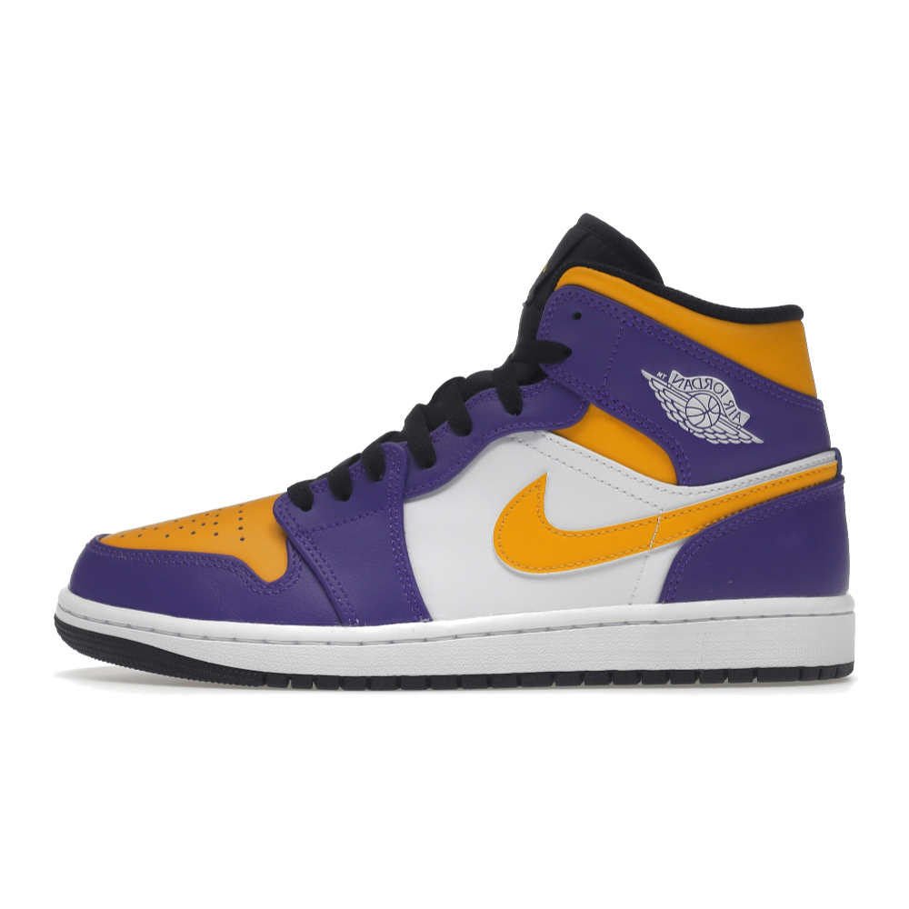 Jordan 1 Mid Lakers
