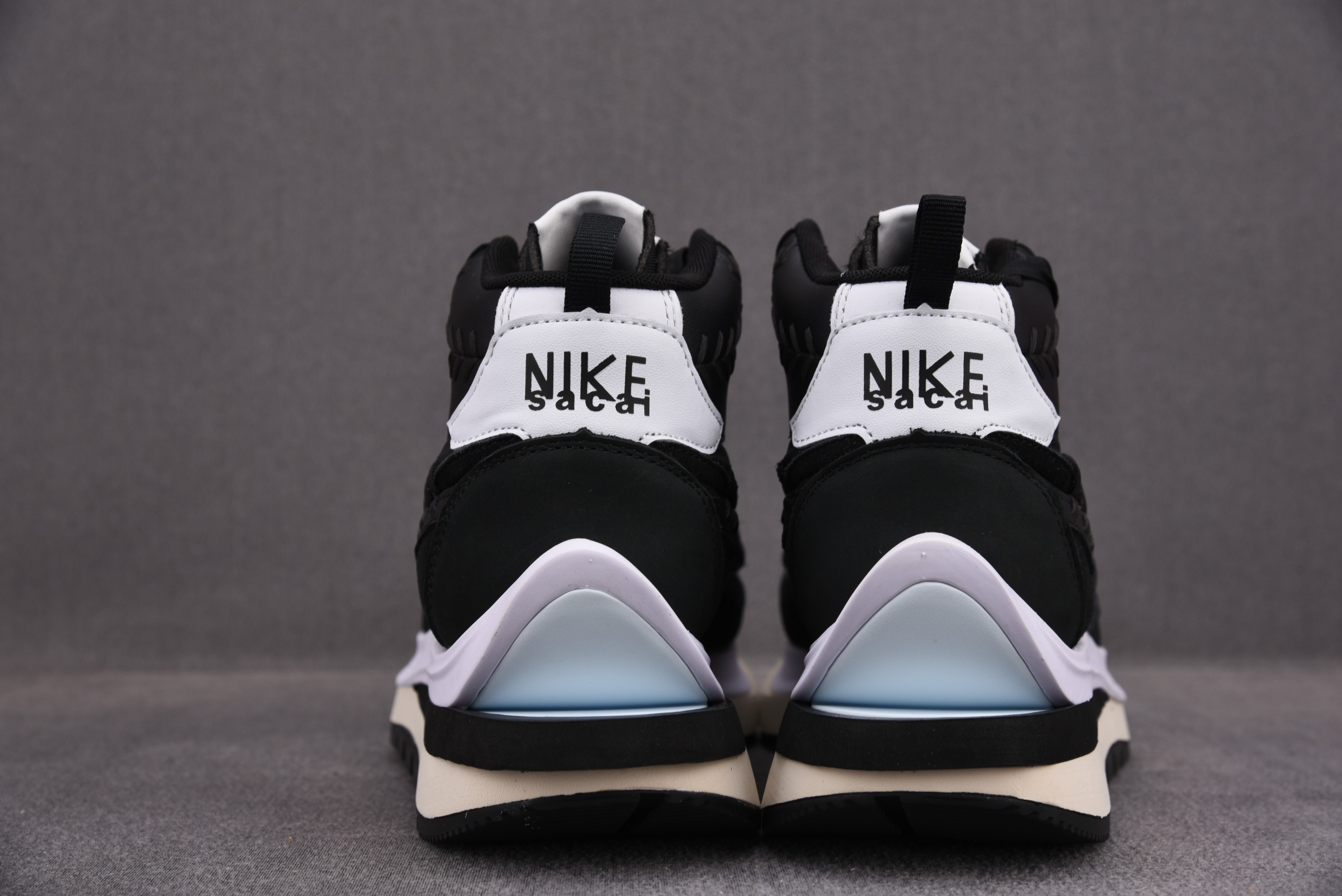 Nike Vaporwaffle sacai Jean Paul Gaultier Black White