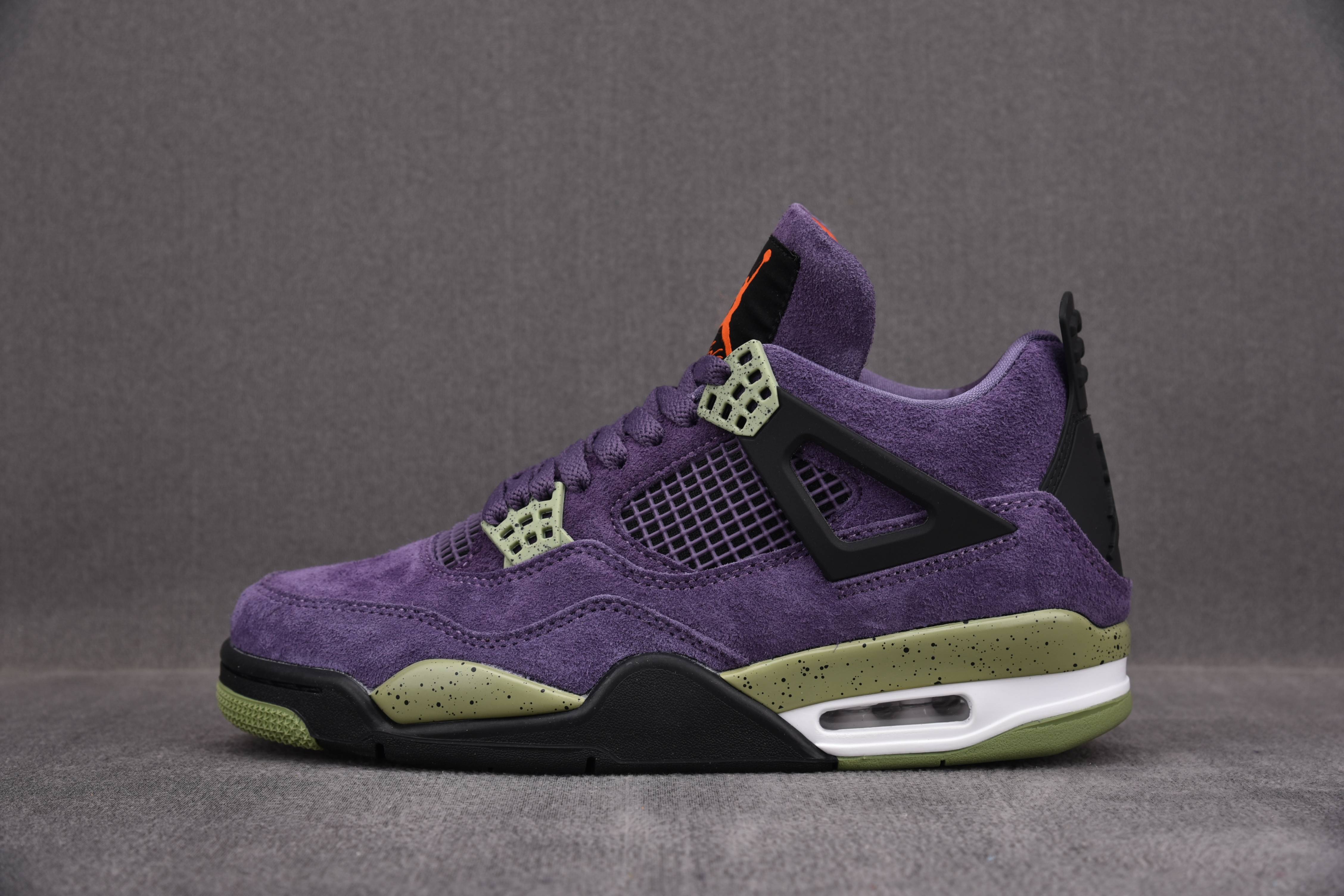 Air Jordan 4 Canyon Purple