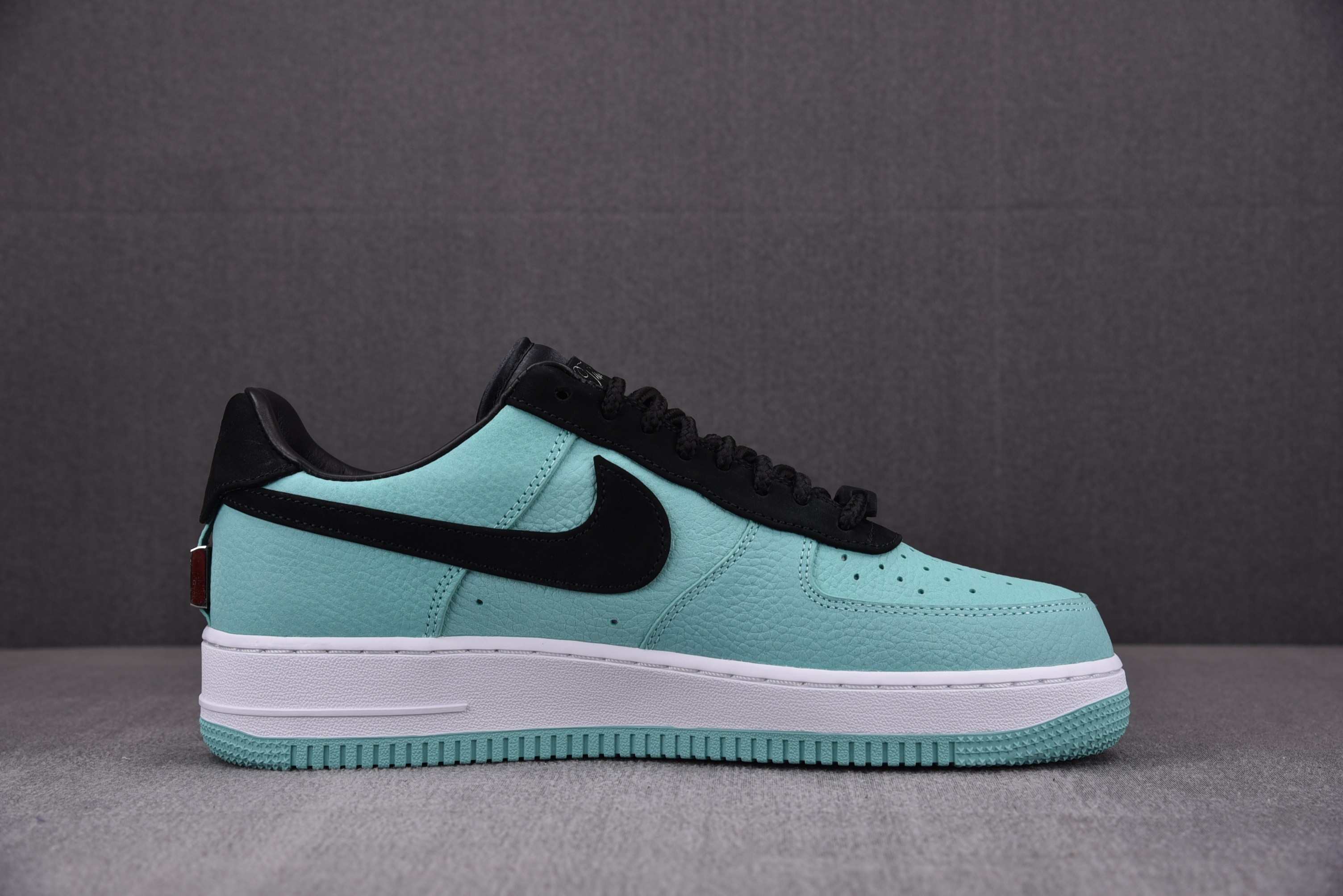 Nike Air Force 1 Low Tiffany & Co. 1837 reversed black and green
