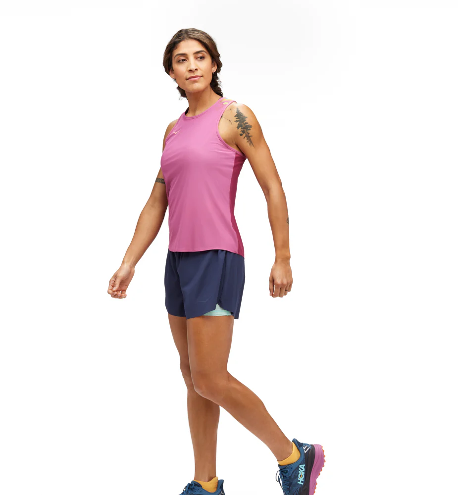 Hoka W AIROLITE RUN TANK Beet Root
