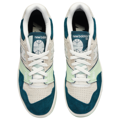 New Balance  550 Casual Shoe -  Men's/Women's League Outfitters Clay Ash/Melon Water