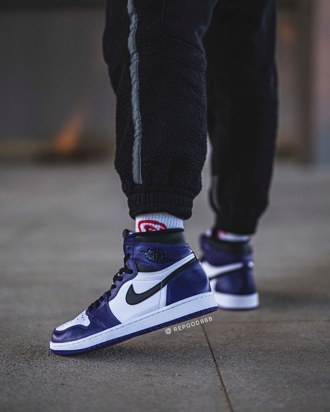 Air Jordan 1 New Court Purple White