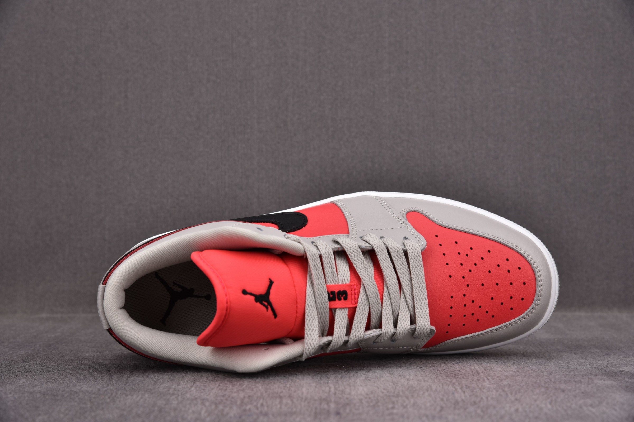 Jordan 1 Retro Low Light Iron Ore Siren Red (Women Size!!)