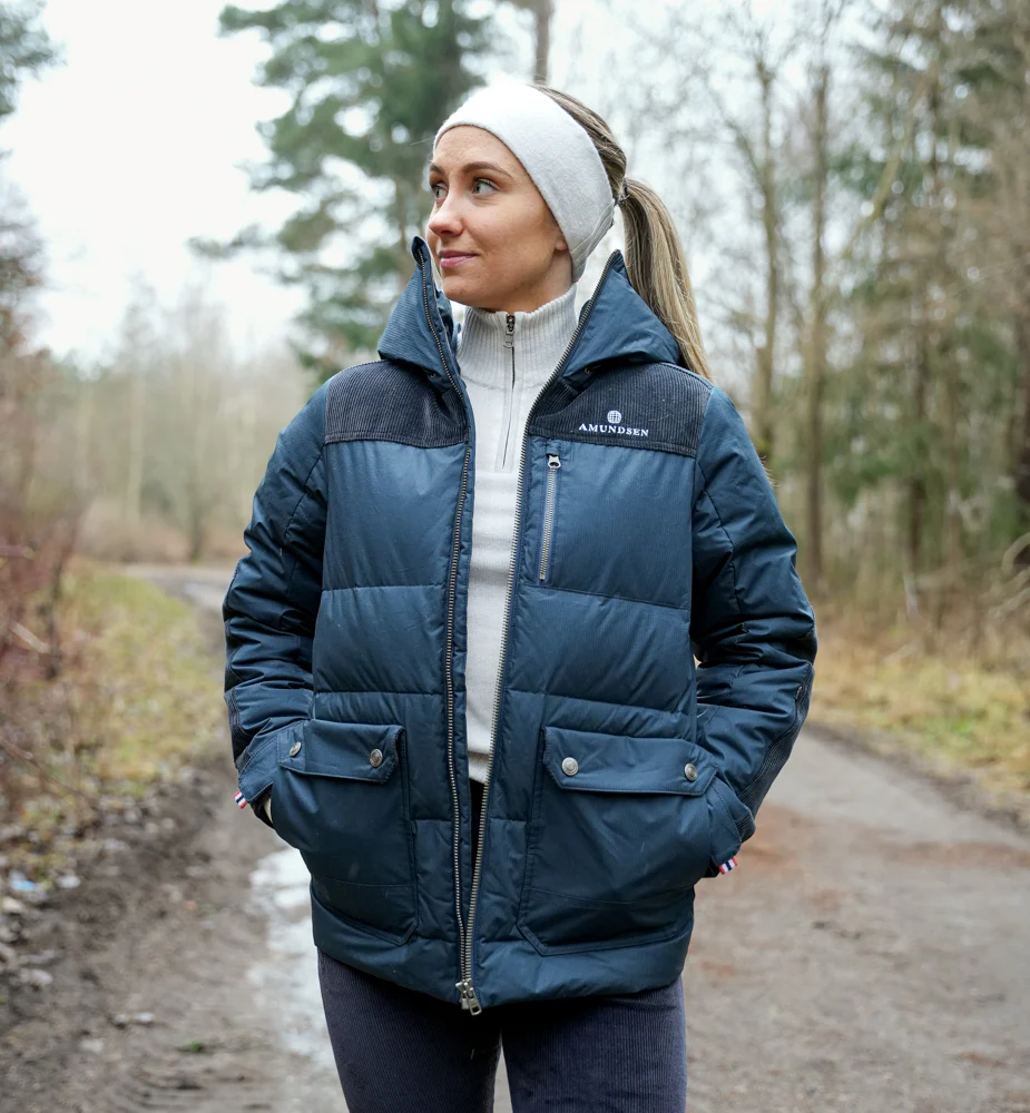 Amundsen Sports Groomer Jacket Womens Faded Navy