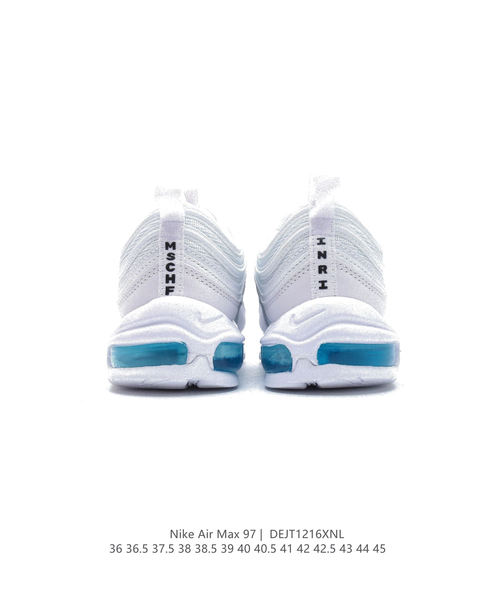 Nike Air Max 97 MSCHF x INRI Jesus 921826-101 Dames & Heren Schoenen