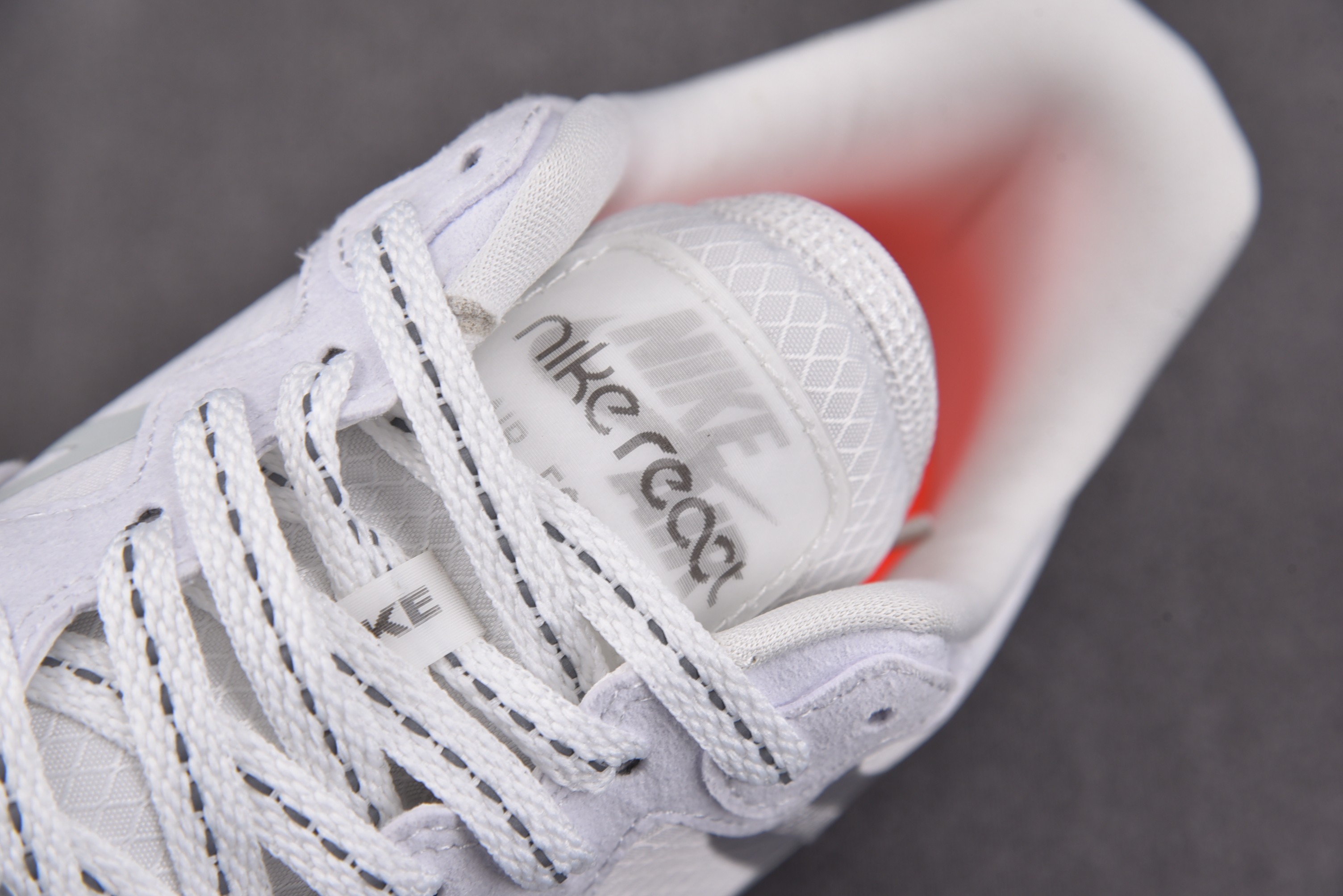 Nike Air Force 1 React White Light Bone