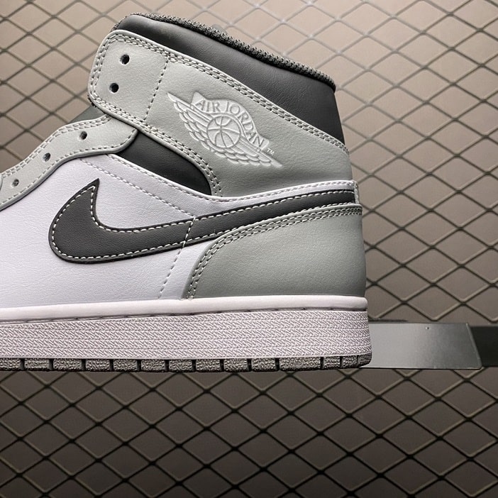 Air Jordan 1 Mid Light Smoke Grey Anthracite
