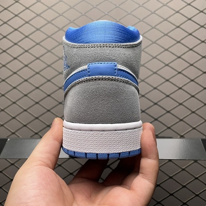 Air Jordan 1 Mid University Blue Grey