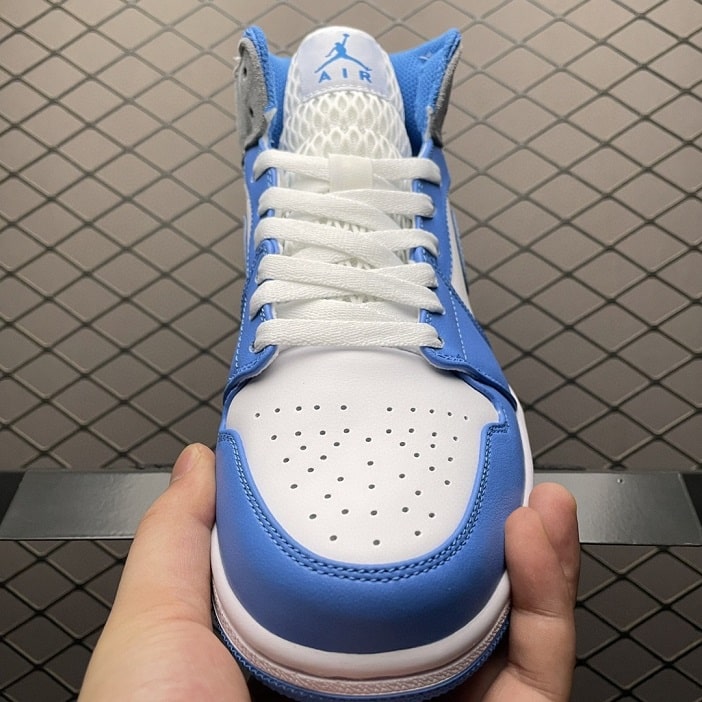 Air Jordan 1 Mid University Blue Grey