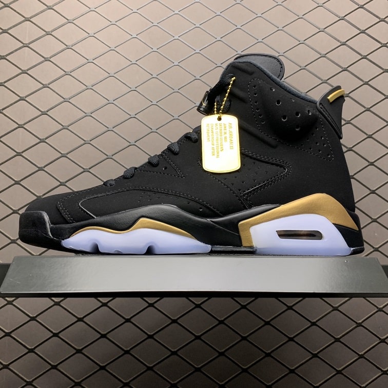 Air Jordan 6 DMP Noir Gold