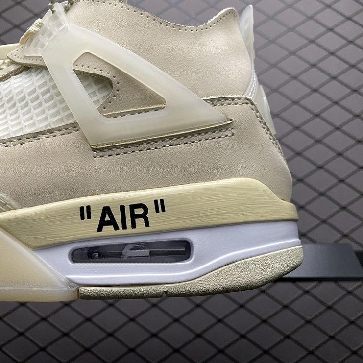 Air Jordan 4 Retro Off-White Sail