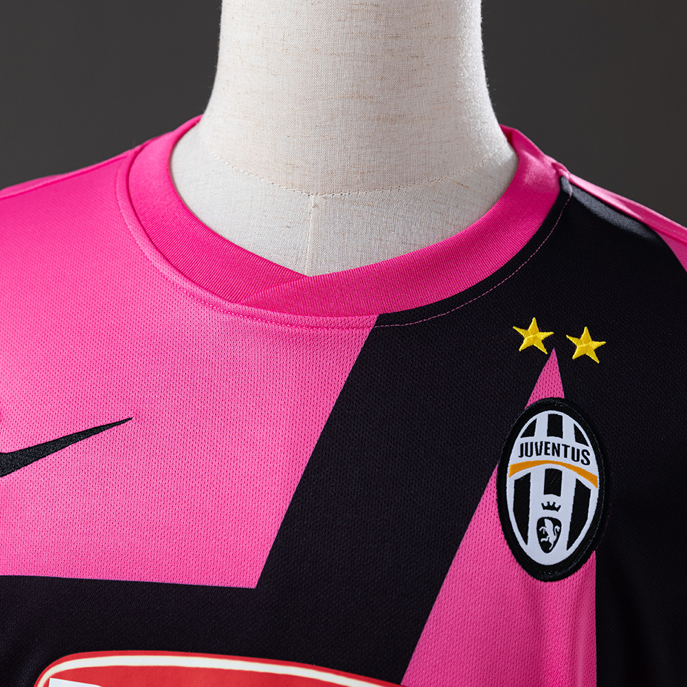 Juventus 2011/12 Away Long Sleeve Retro Jersey – Vintage Replica Football Soccer Shirt – S–XXL