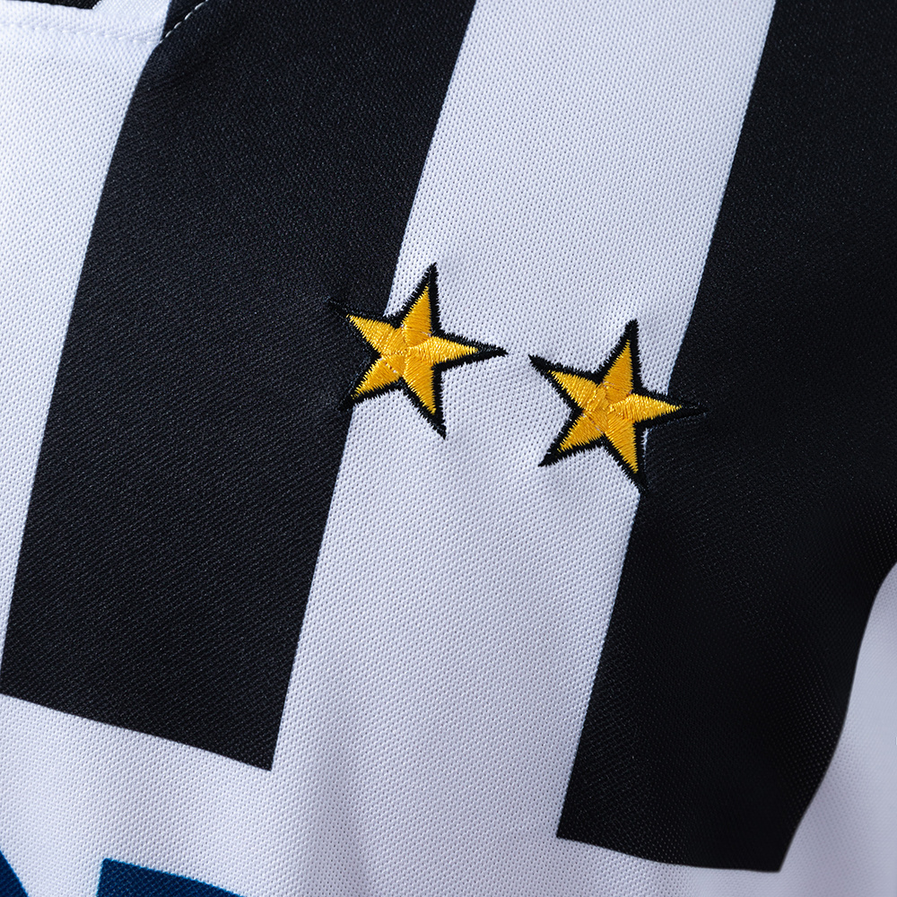 Juventus 1995/97 Home Long Sleeve Retro Jersey – Vintage Replica Football Soccer Shirt – S–XXL