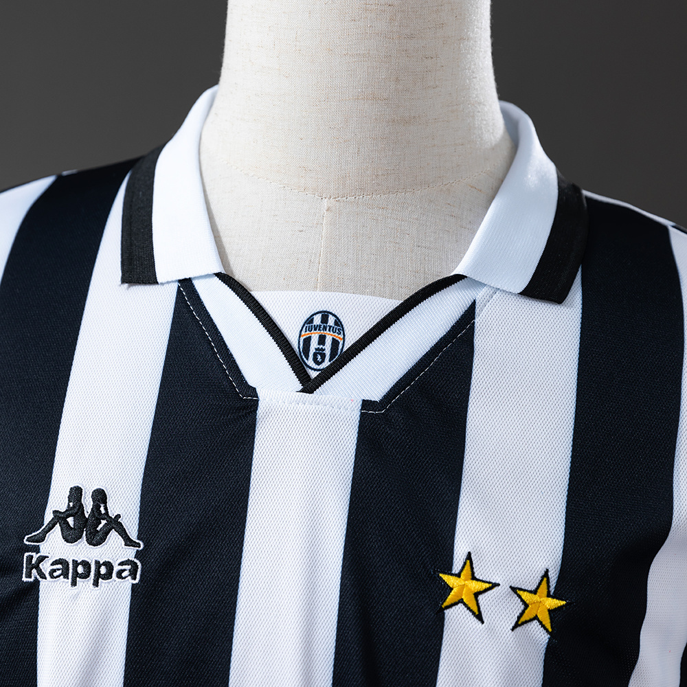 Juventus 1994/95 Home Retro Jersey – Vintage Replica Football Soccer Shirt – S–XXL