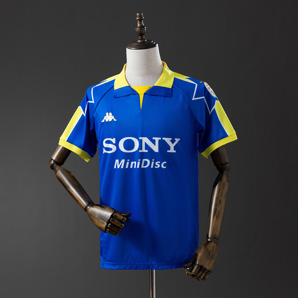 Juventus 1997/99 Away Retro Jersey – Vintage Replica Football Soccer Shirt – S–XXL