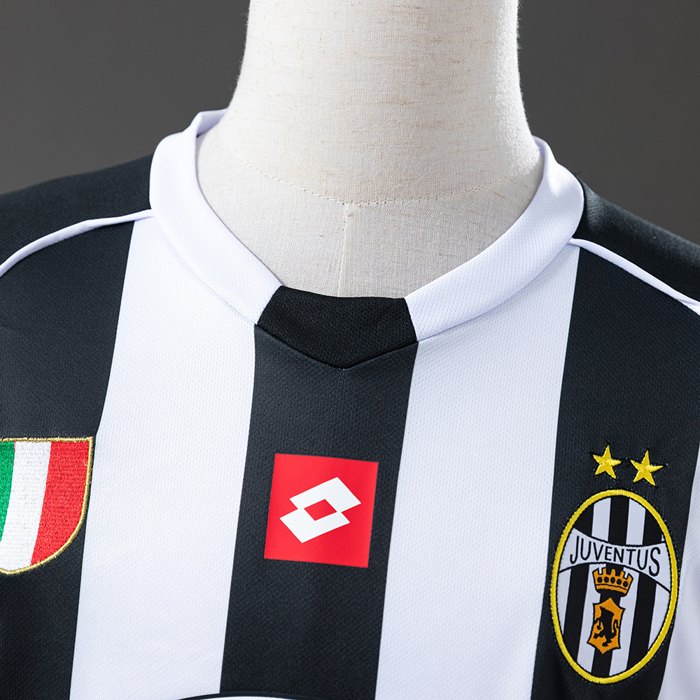 Juventus 2002/03 Home Retro Jersey – Vintage Replica Football Soccer Shirt – S–XXL