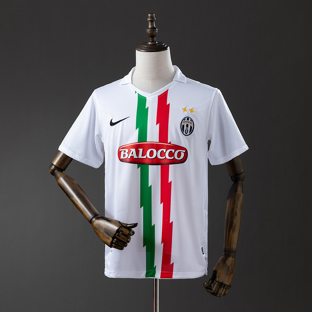 Juventus 2010/11 Away Retro Jersey – Vintage Replica Football Soccer Shirt – S–XXL