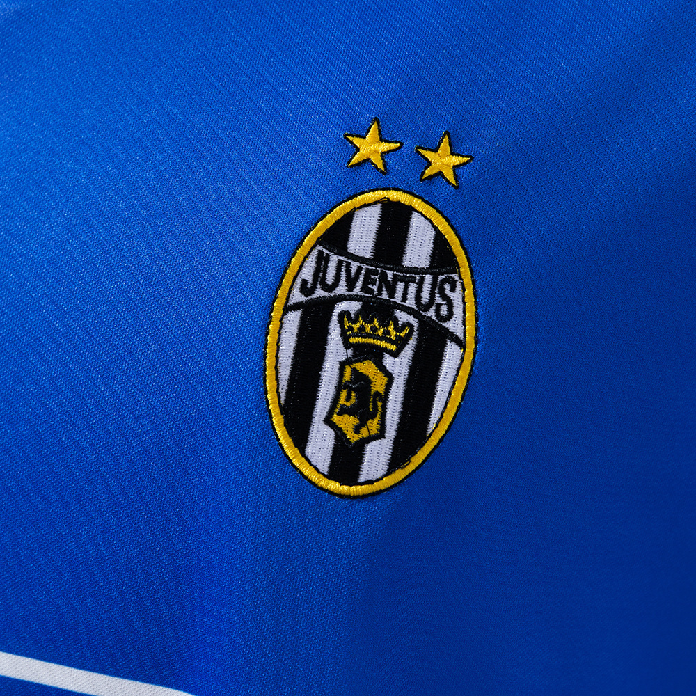 Juventus 1999/00 Away Long Sleeve Retro Jersey – Vintage Replica Football Soccer Shirt – S–XXL